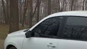 Туманное утро в городе