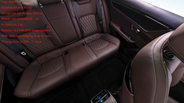 Han EV-BYD's latest flagship model #比亚迪 汉 DM EV смотреть онлайн