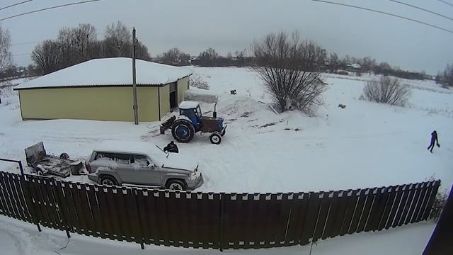 Гостевой дом Урга. Подготовка площадки для техники. смотреть онлайн