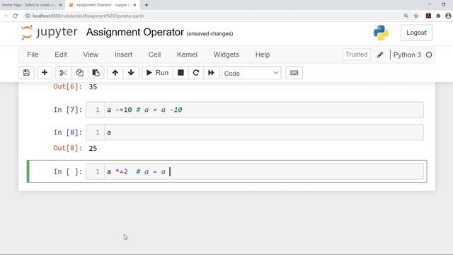 10  Assignment Operators in Python
