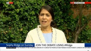 Priti Patel MP on Gina Miller's latest legal action threat, and Johnson's Brexit policy