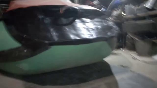 Аэролодка, окончательное завершение, защиты днища. смотреть онлайн