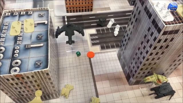 Dropzone Commander Battle Report #13 - Land Grab - 1500 PHR vs Allied Resistance смотреть онлайн