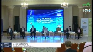 Odessa Financial Forum 2015, Panel 2 - Elena Voloshina, Head of the IFC in Ukraine