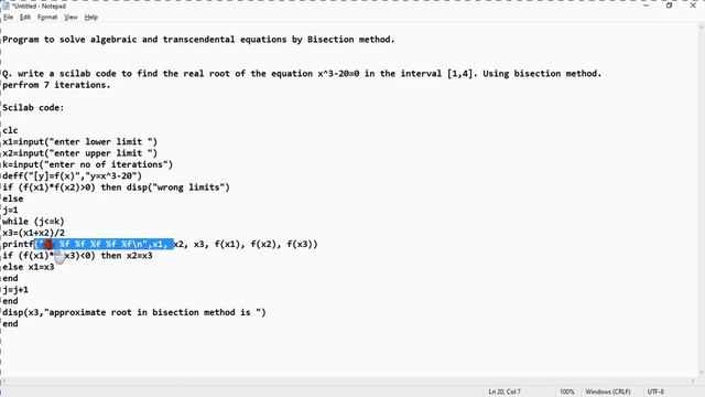 Bisection Method