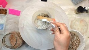 RESIN ART. Делаем настенные часы с горным хрусталем.