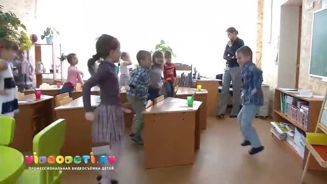 Разминка между занятиями в детском саду смотреть онлайн