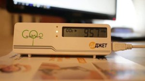 Детектор углекислого газа от Даджет
