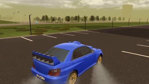 Первый дрифт на Subaru Impreza BLACK RUSSIA