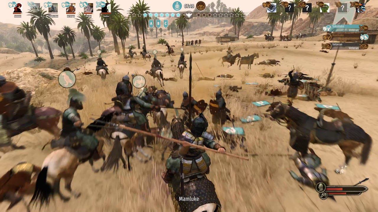 Сavalry gameplay with glaive in captain mode Mount and blade 2 Bannerlord смотреть онлайн