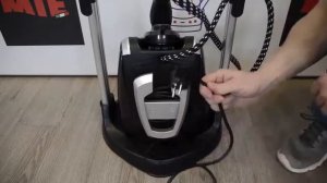 Видеоинструкция  Отпариватель с гладильной доской MIE Grande