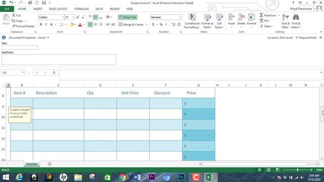 Open & Close Excel File | Microsoft Excel Basics in Hindi | माइक्रोसॉफ्ट एक्सेल के बेसिक्स | Part 3