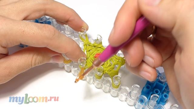 3d мини МОРОЖЕНОЕ из резинок Rainbow Loom Bands. Урок 282 | Ice Cream Rainbow Loom