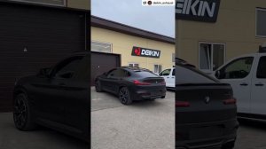 Установка выхлопа от Deikin Exhaust на BMW X4M F98