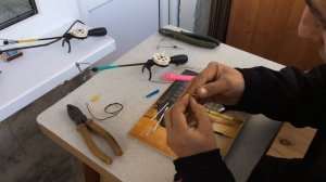 Зимняя рыбалка .Изготовление кивка арбалет.