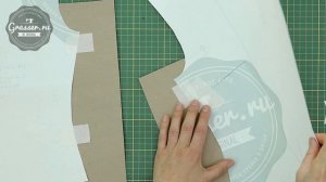 Как убрать косые заломы в области проймы рубашки