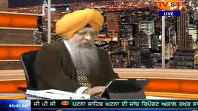 SOS 1/29/14 Part.1 Dr. A Singh Appreciating AAP for Setting Up SIT To Probe Nov. 84 Sikh Genocide