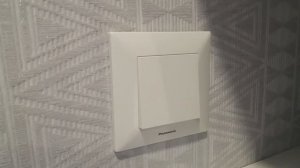 Выключатель одноклавишный скрытый PANASONIC Arkedia белый Видеоотзыв (обзор) Ольги