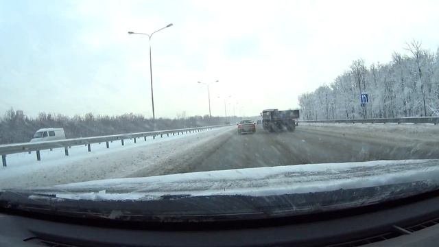 Самара и Дорога Самара-Тольятти 16.11.2015 год