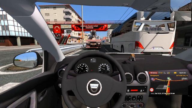 DACIA SANDERO STEPWAY - Euro Truck Simulator 2 - (1.35) - [ETS2] - YKS TURKEY MAP
