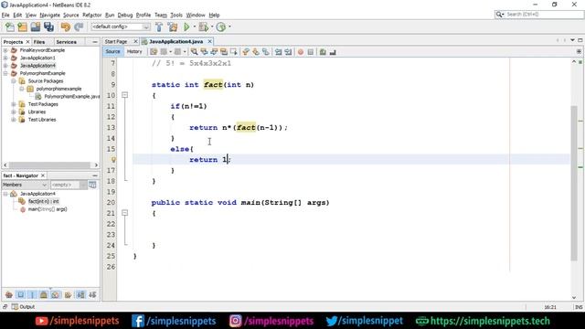 Recursion in Java | Recursive Methods in Java with Working & Program Example