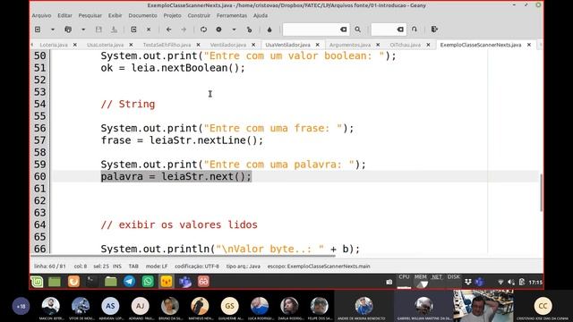 Aula LP 011 - Classe Scanner e Desvio Condicional (IF) смотреть онлайн