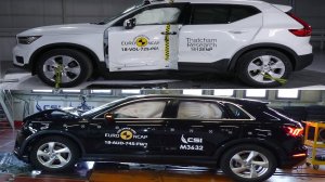 2019 Audi Q3 VS Volvo XC40 - Краш-тест.