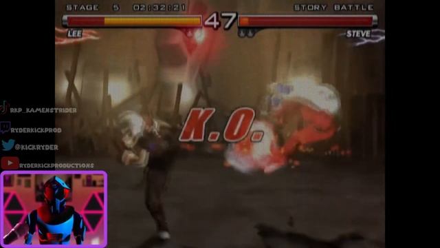 QUICK LOOKS!!: Tekken 5 [Lee Chaolan Arcade Run]--- Silver-Haired Devil Grindset смотреть онлайн
