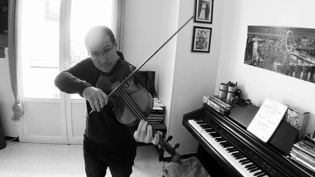 Federico Hood interpreta Tango Etude No. 3 para viola sola de A. Piazzolla (lockdown) смотреть онлайн