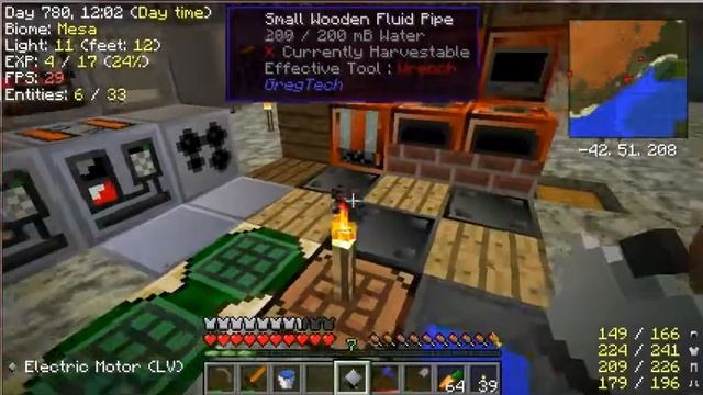 LP.Minecraft - GregTech 5.09 - 7 - Улучшение рудопереработки, долой паровые машины смотреть онлайн