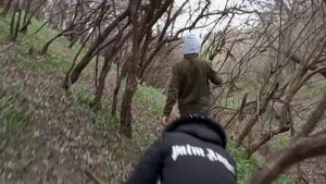 Чеченцы в лесу Часть №1