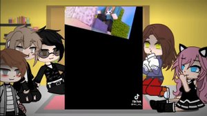 Риакция одноклассников Руни из сериала—В меня влюбился хулиган школы—На  Руню и её друзей (2 часть)