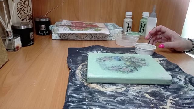 Панно - картина в стиле декупаж смотреть онлайн