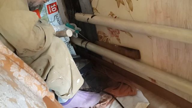 Спиливаем старое отопление смотреть онлайн