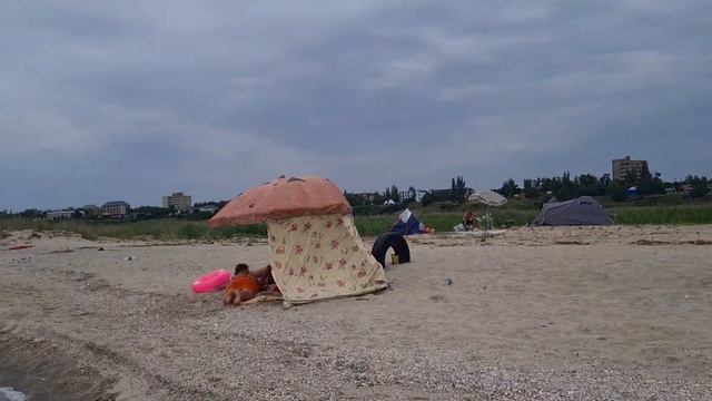 Приморск.Азовское море.Обзор центрального пляжа. Жилье в Приморске #приморск #азовское море 2021
