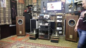 Tannoy Prestige GRF@ NEW amp ASTRA AUDIO A10-SE MK-3@ speaker cable Audiodata@Tannoyaudio room