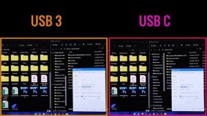 Actual Speed Difference between USB 3 VS. USB C