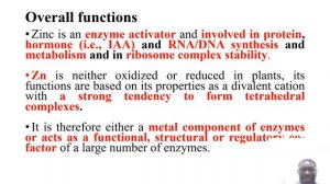 Essential  Plant Microelements, PPST101, Dr. Stanford Mabasa, University of Zimbabwe.