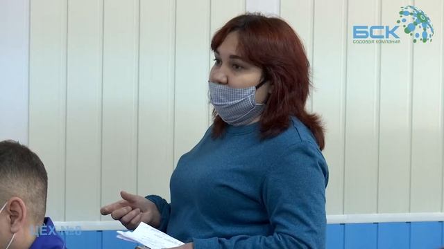 Посещение цеха №8 АО "БСК" Генеральным директором Эдуардом Давыдовым смотреть онлайн