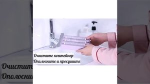210-015-P Механическая щетка для сбора пыли и мусора с ковров и мебели (3 щетки, розовая)