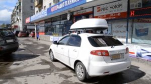 Багажник бокс на крышу Chevrolet Lacetti hb в Нижнем Новгороде. Продажа и установка. АВТоДОП-НН.