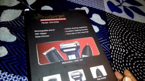 ||ProGemei Trimmer||Man and woman||Model:GM-6582