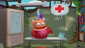 Настя как доктор снова лечит животных в игре | Мультик для детей про друзей лисенка