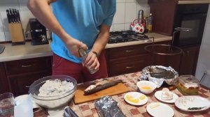 Как приготовить рыбу в тандыре / рыба запеченная в соли