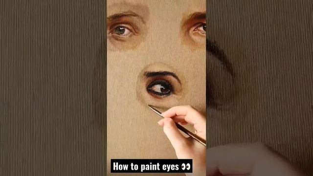 How to paint eyes ?/ Как рисовать глаза?