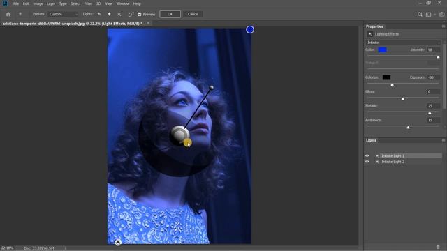 Lighting Effect | Photo Editing in Photoshop | Add Lighting Effect in Photoshop | Photo Editing Tip смотреть онлайн
