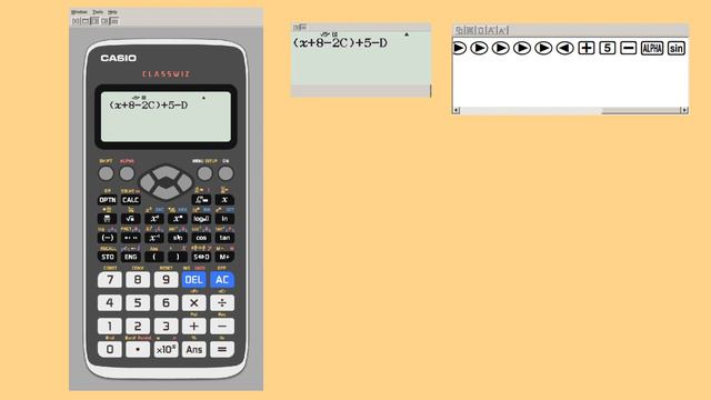 08 Вычисление выражений с переменными в CASIO fx-991EX Classwiz смотреть онлайн