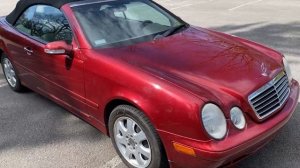 2000 Mercedes Benz CLK320 Convertible Cabriolet - My new toy - Walkaround Video