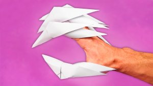 Как сделать когти дракона из бумаги оригами поделки