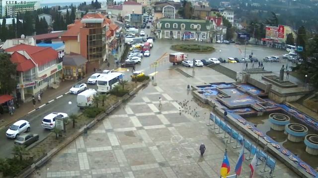 Вебкамера "Площадь Советская". Запись 14.02.2018 12:00:04 смотреть онлайн